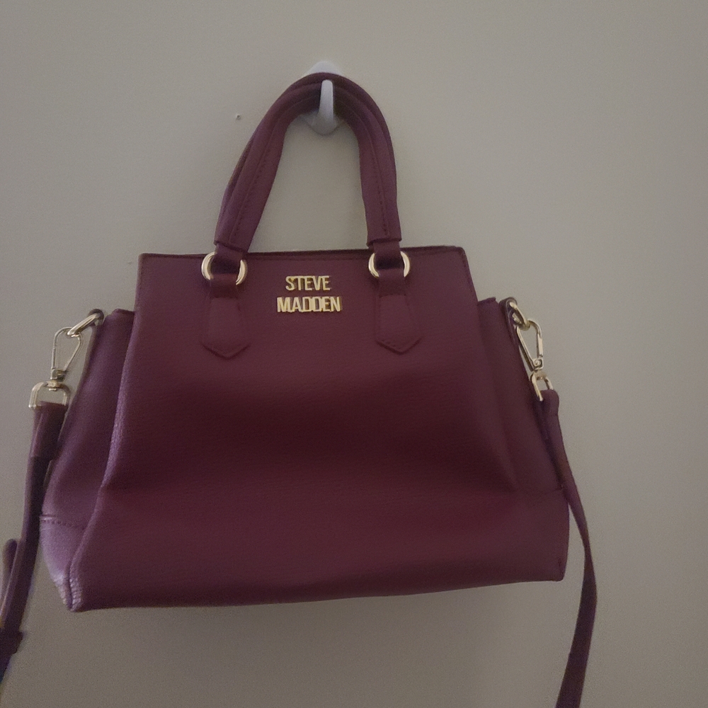 Steve Madden Plum Satchel Bag